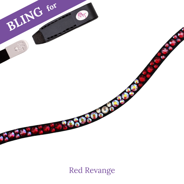 Red Revange Stirnband Bling Swing