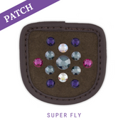 Super Fly Reithandschuh Patch braun