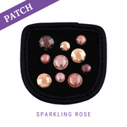 Sparkling Rose Reithandschuh Patches