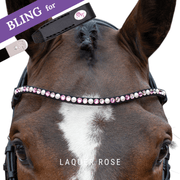 Laquer Rose Stirnband Bling Swing