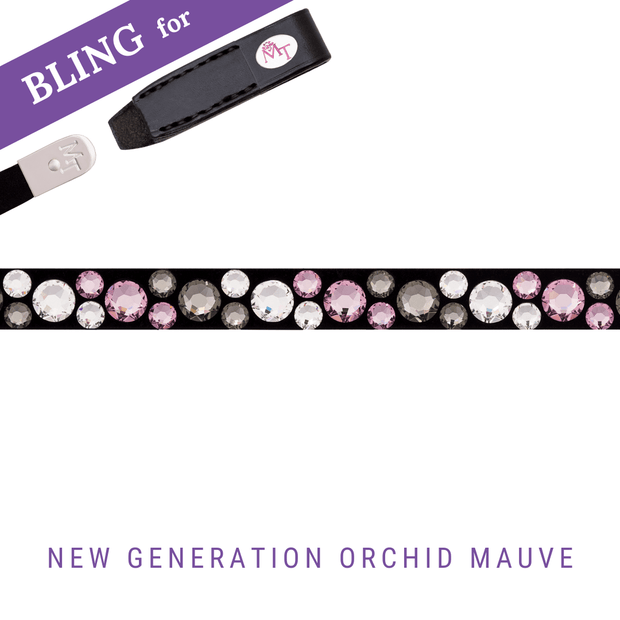 New Generation Orchid Mauve Stirnband Bling Classic
