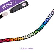 Rainbow Stirnband Bling Swing